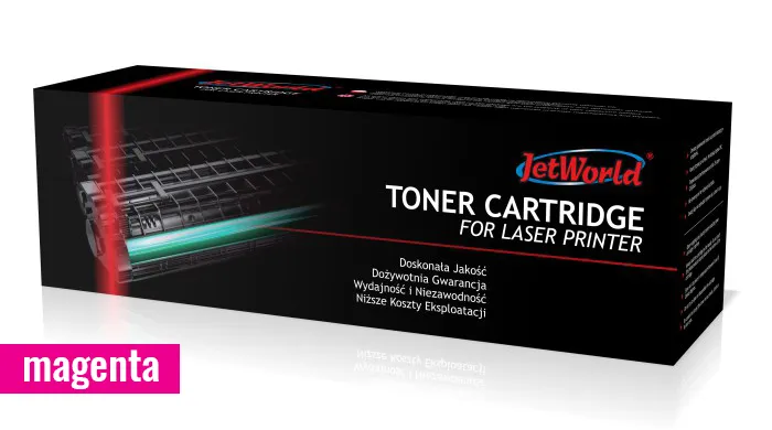 Toner JetWorld refabrykowany HP 124A Q6003A Color LaserJet 1600, 2600, CM1015, CM1017 2K Magenta 